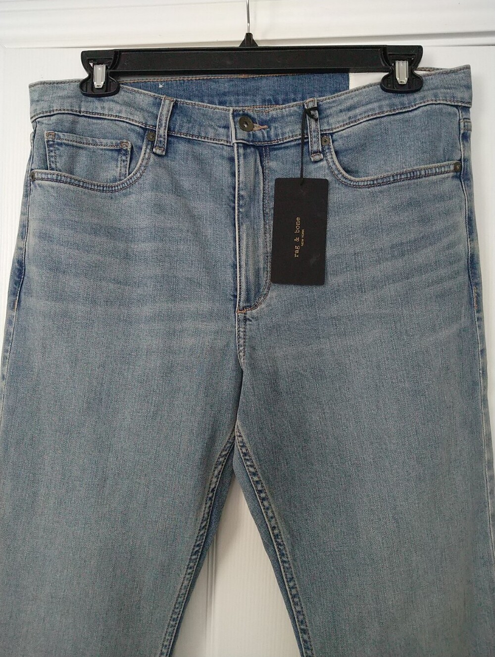 rag & bone Fit 2 Slim Fit The Lakeville Wash Jeans Mens Size 34x32 Denim NWT
